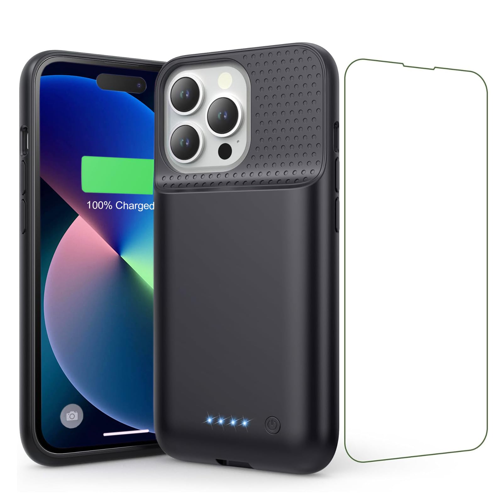 Amazon.com: Battery Case for iPhone 13/13 Pro/14, [2025 Upgraded