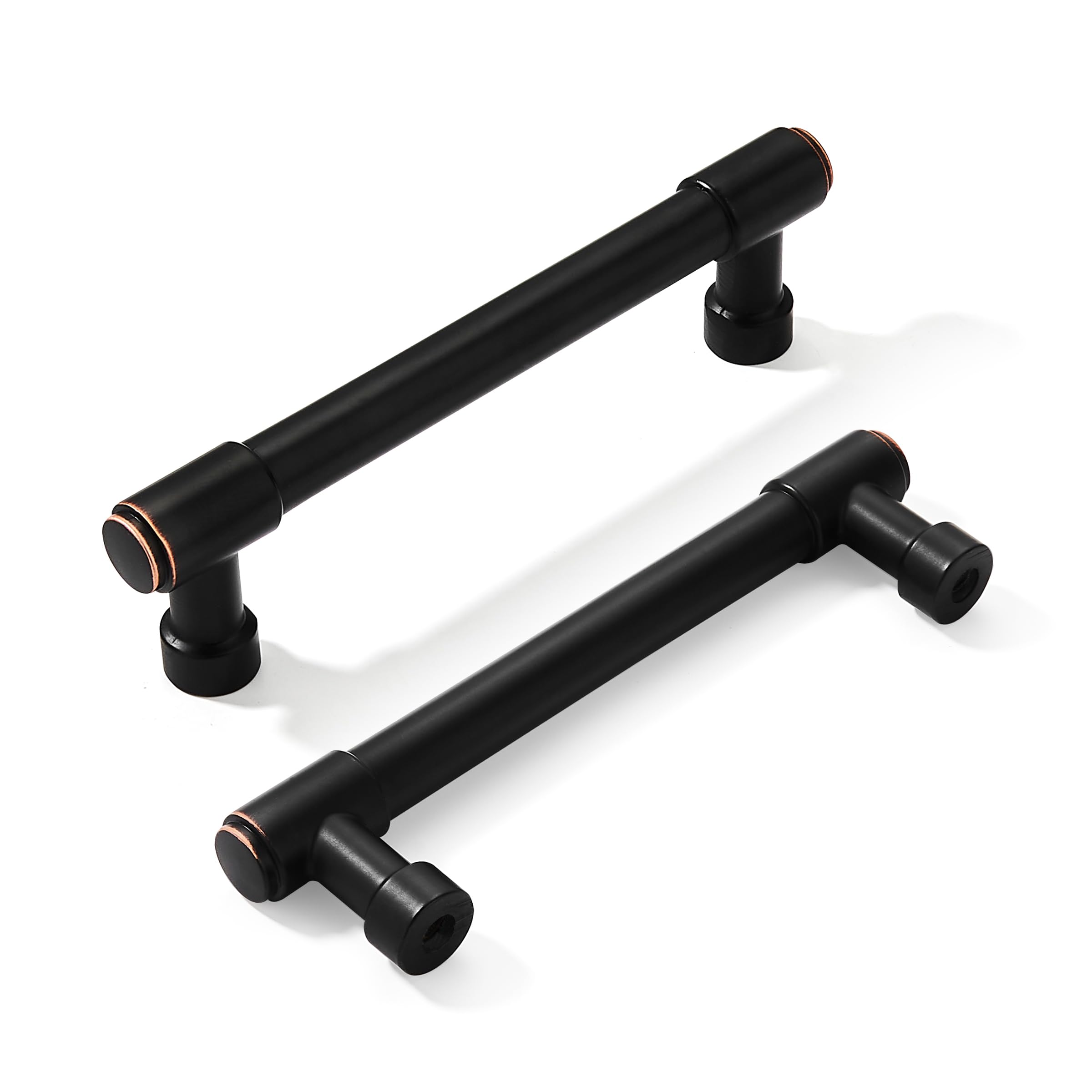 KHTUMEWARE-80259 Oil Rubbed Bronze Cabinet Pulls CTC 5 in (128 mm) 10-Pack