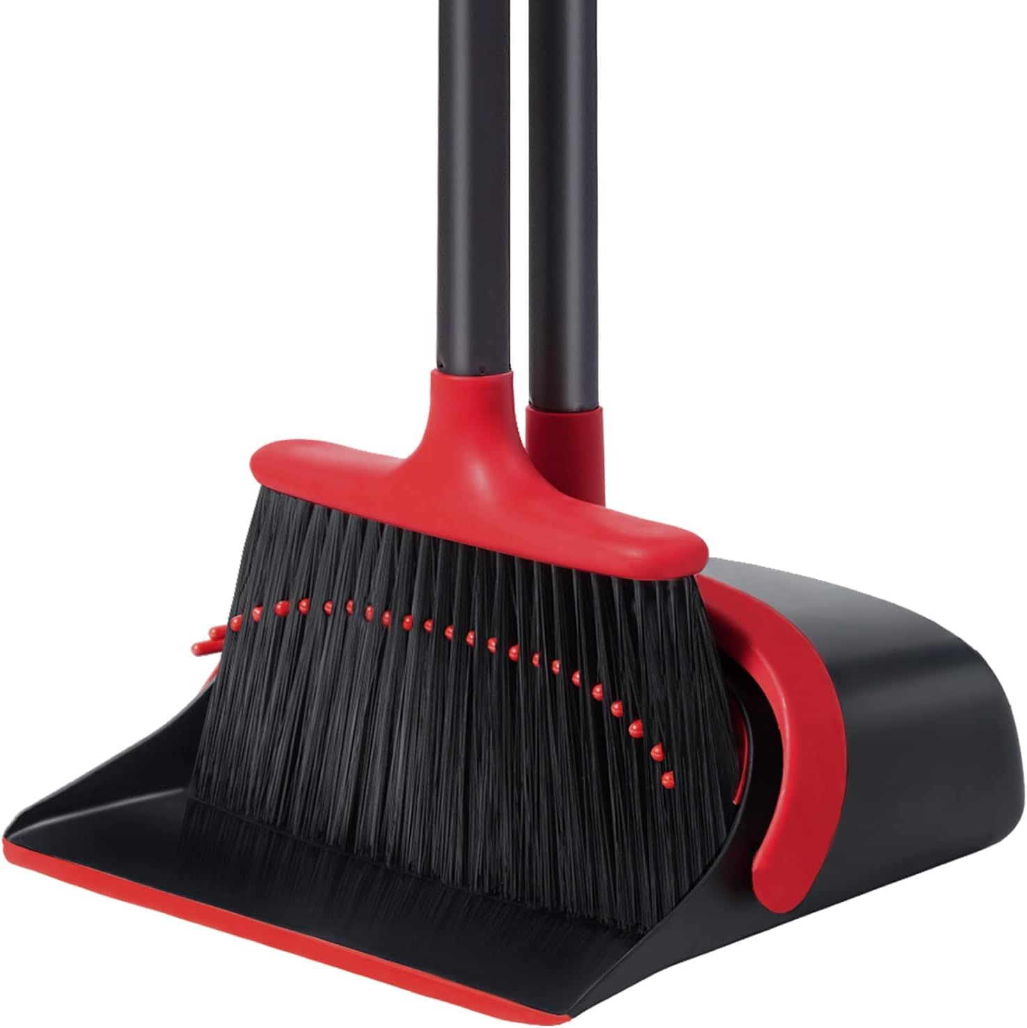 Dustpan and Brush Sets Long Handle,Broom and Dustpan Set,Upgrade 52