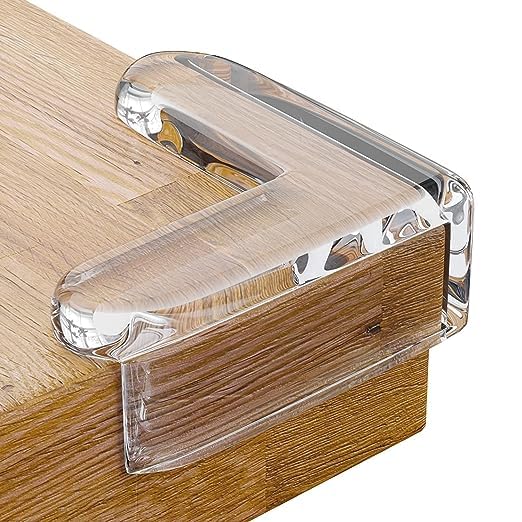 Image of HARRY EMPIRE Edge Protector for Furniture Table Corner Guards for Sharp Edges Silicon Corner Protector for Sharp Edges Gel Table Corner Protector and Soft PVC Transparent Corner (4)