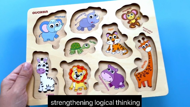 kidsartist　６歳 受賞歴多数 Amazon.com: QUOKKA Wooden Puzzles for Toddlers 3-5 - Numbers