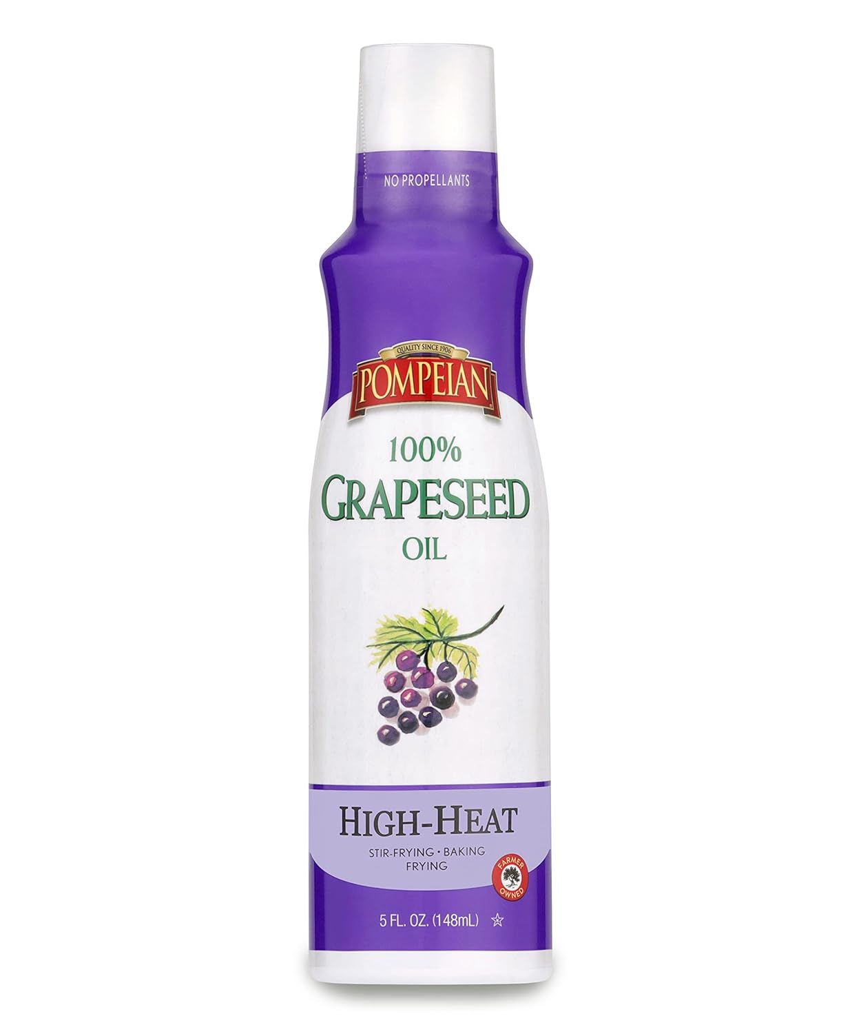 Pompeian 100 Grapeseed Oil NonStick Cooking Spray