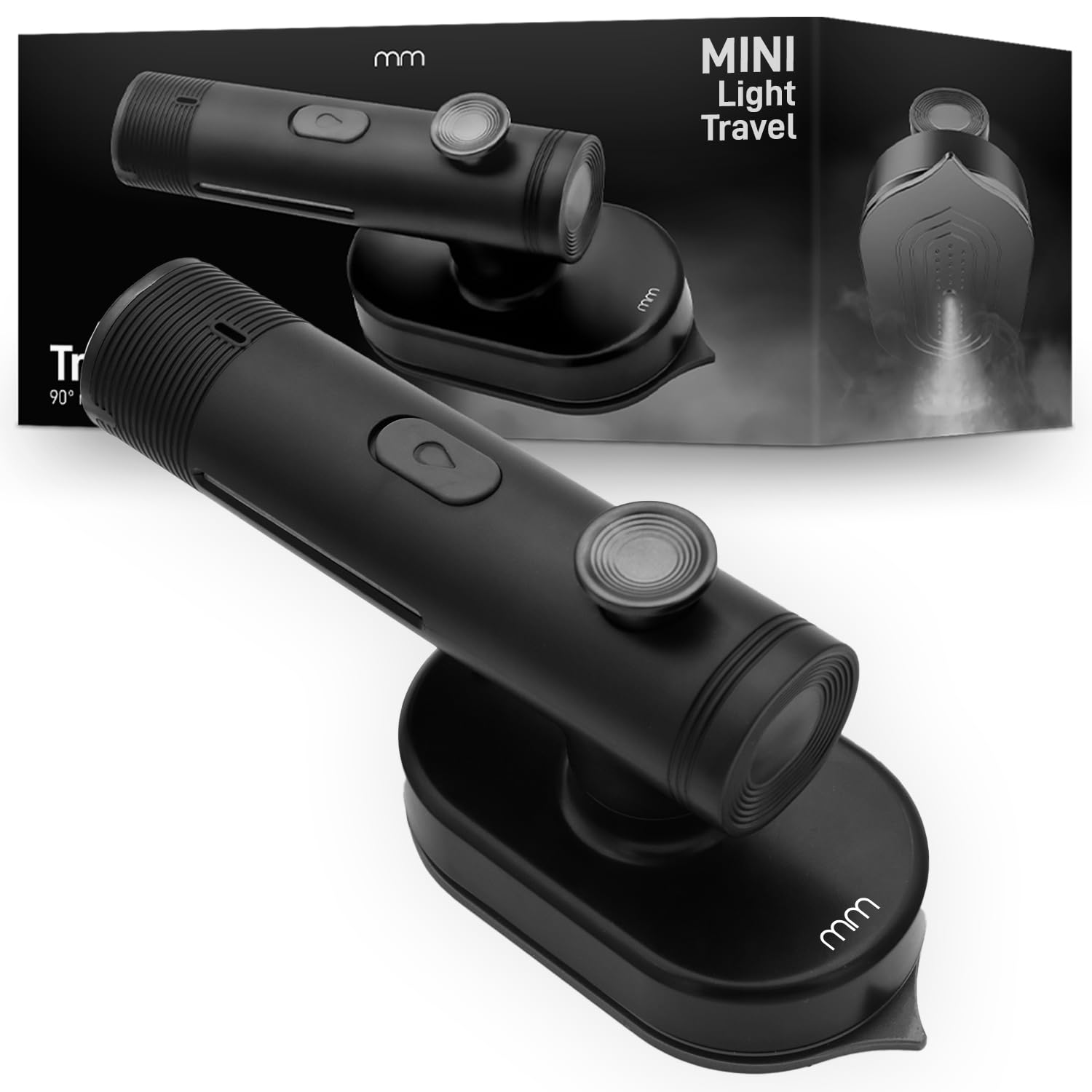 Fer à repasser compact pour la maison et le voyage 1300W rapide