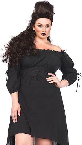 Miniatura 4 de 1pc Señoras gasa Campesino vestido