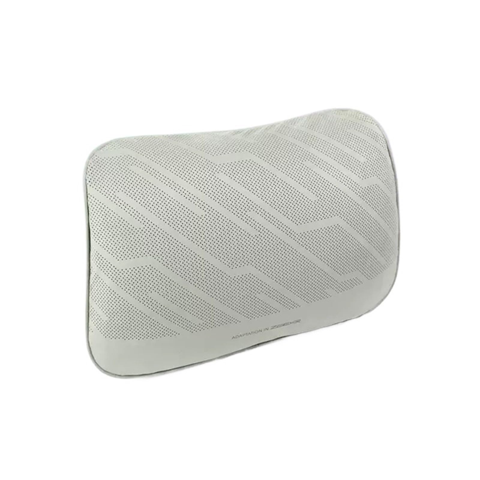 KAUWYEHD Car Seat Accessories Fit For Zeekr 001 Suede Seat Headrest Neck Lumbar Backrest Car Pillows(E)
