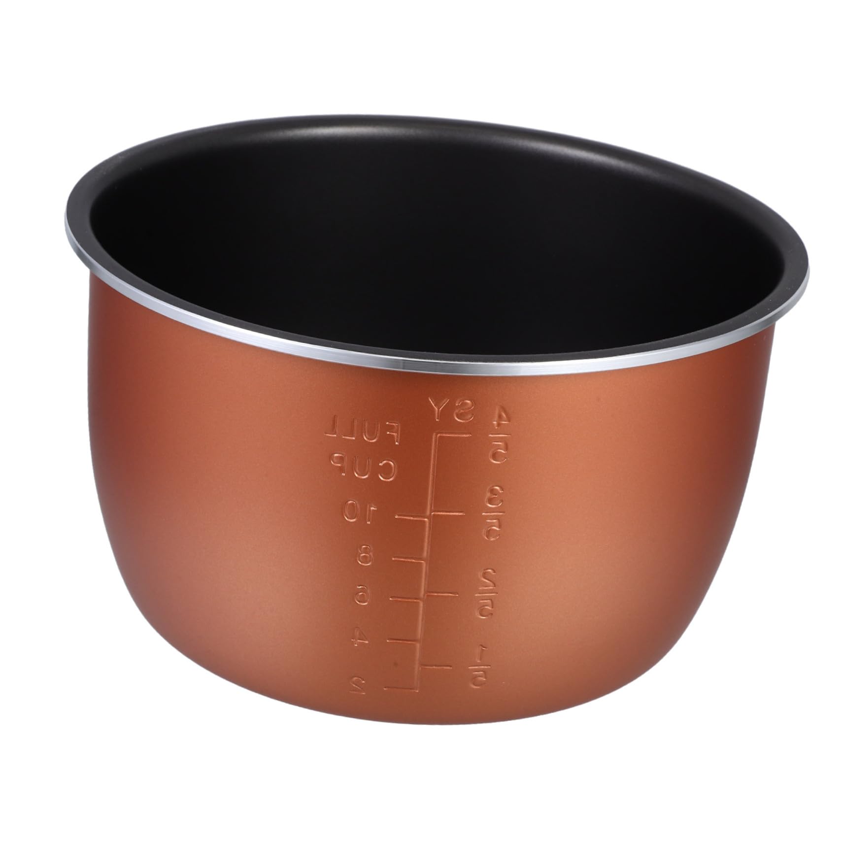 Non Stick Electric Rice Cooker Inner Pot Aluminum Alloy Liner Easy to Clean Cooking Pot Replacement for Rice and Soup