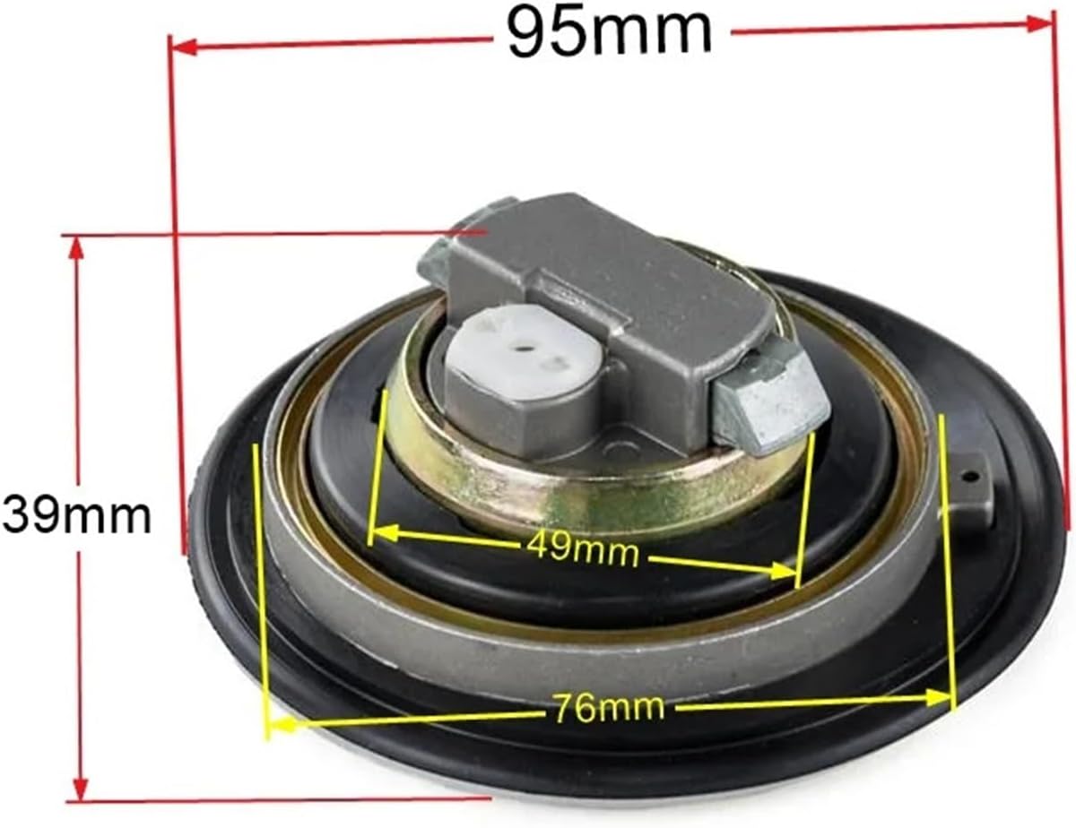 オートバイ用ガスタンクキャップロックカバー H-da CBR125 CBR 125 2010 2009 2007 2006 2005