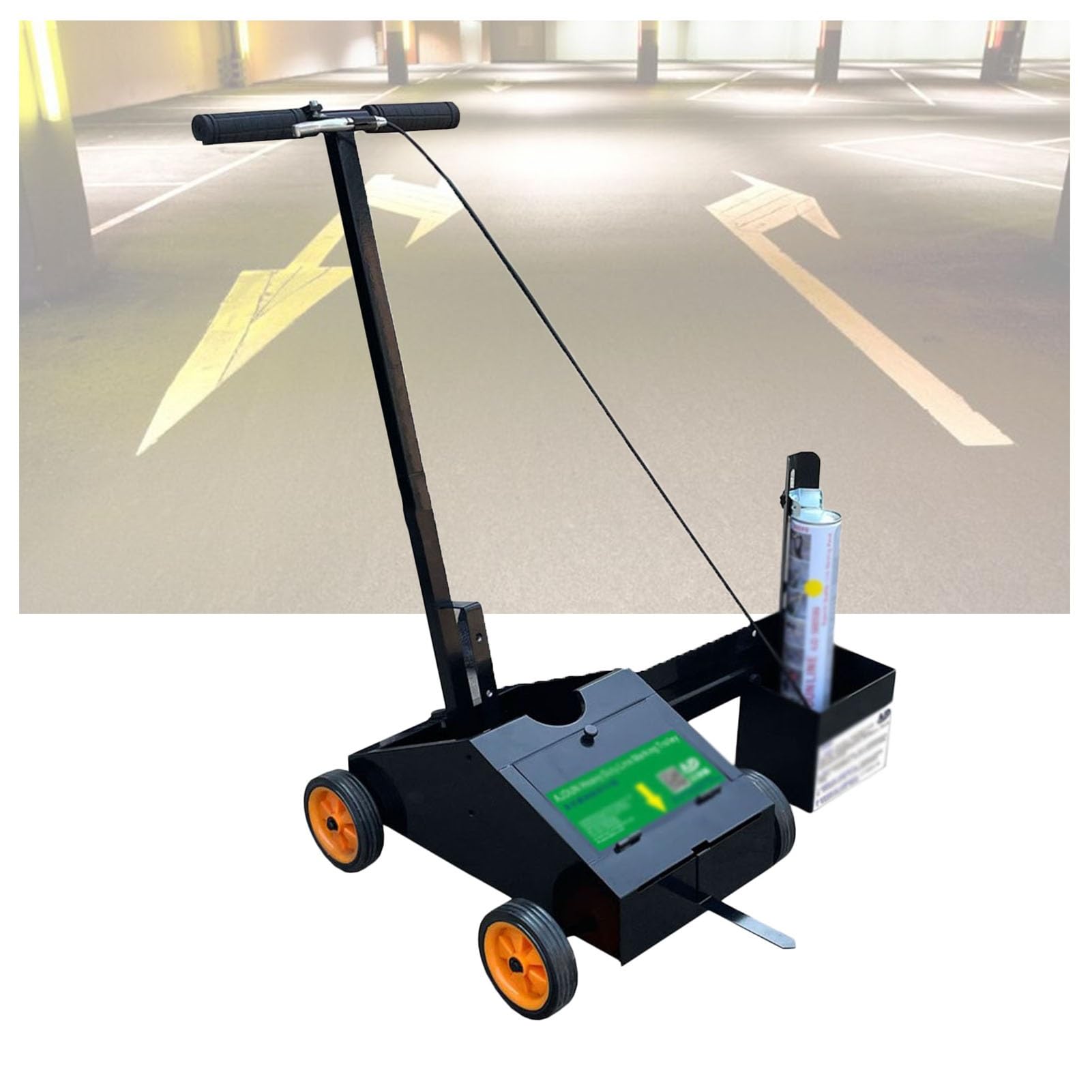 IUokLU Line Marking Machine,Wheel Transfer Line Marking Machine,Sports Pitches Court Marking,Marking Tools,Suitable for School Playground Parking Lot Marking