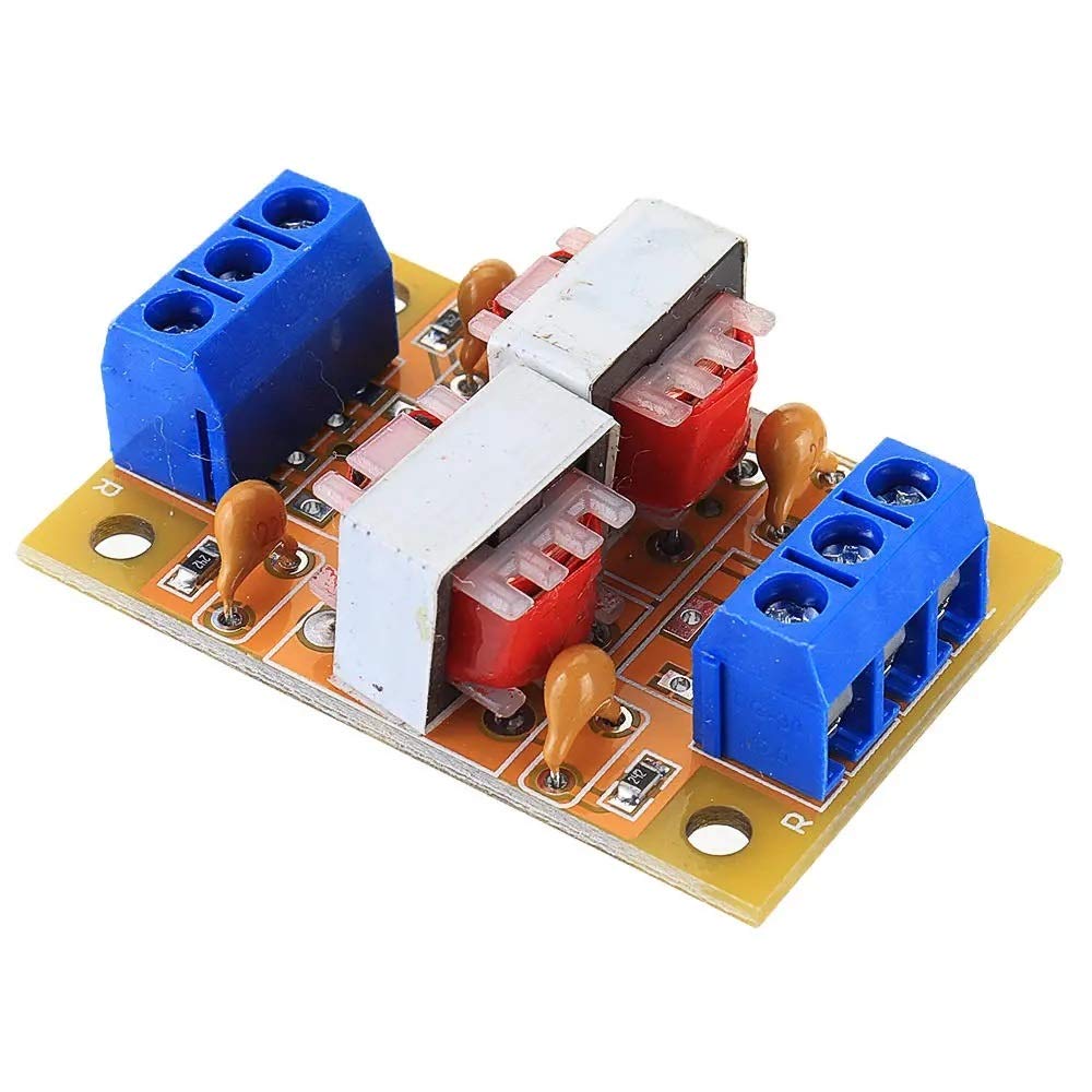 Isolateur audio stéréo anti-interférence informatique et filtre de bruit de signal