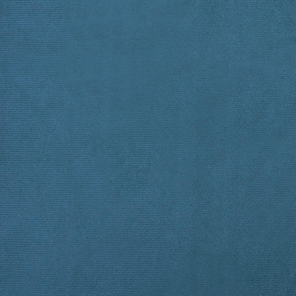 Homgoday Canapé pour enfants, bleu 70 x 45 x 33 cm, en velours, canapé, salon, canapé, salon, canapé, canapé, jardin, salon, terrasse extérieure, mobilier
