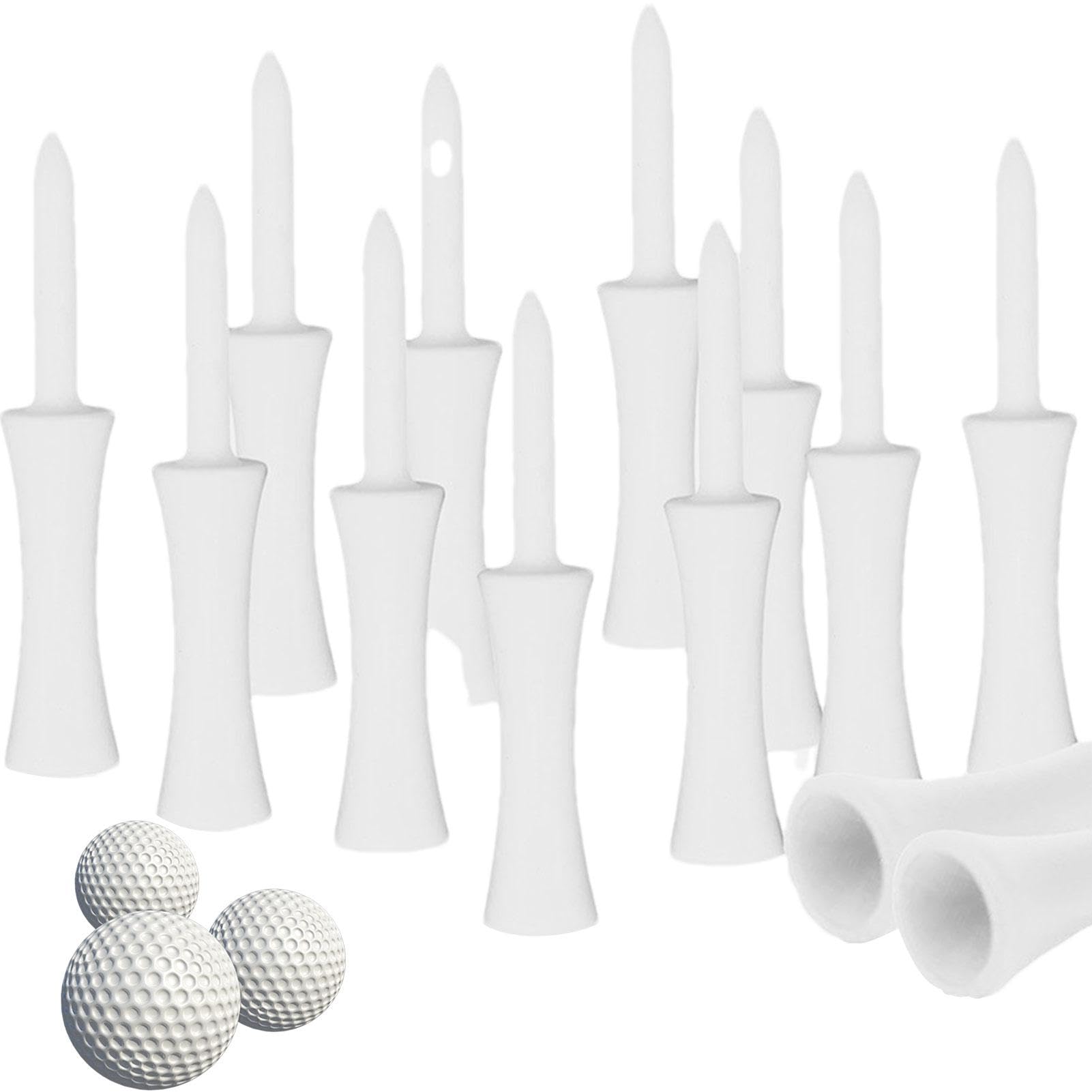 GoowafurPortable Golf Tees - Portable Golf Tees Set for Practice,Lightweight Golf Tees for Golf Course, Greens, Stable Golf Accessories for Golf Lovers