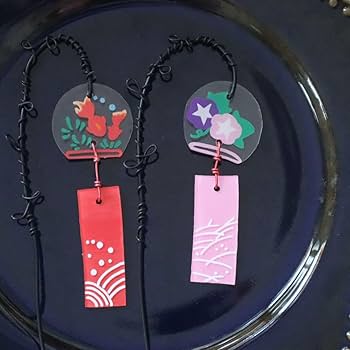 Amazon.co.jp: ガーデンピック 園芸ピック 夏 風鈴 プラバン