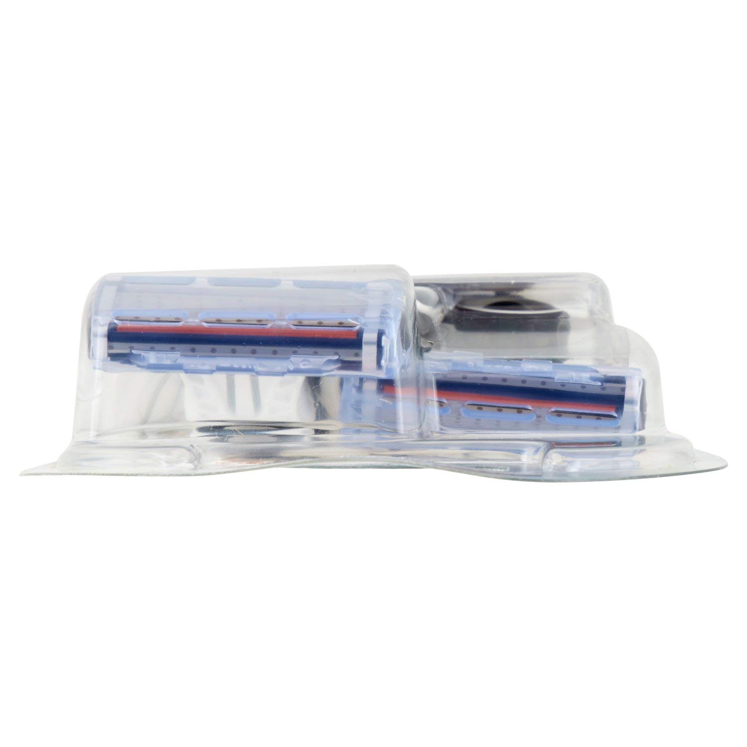BIC Maquinilla Afeitar Desechable - 3 Cuchillas, 3 unidad, 1 (Paquete de 3)