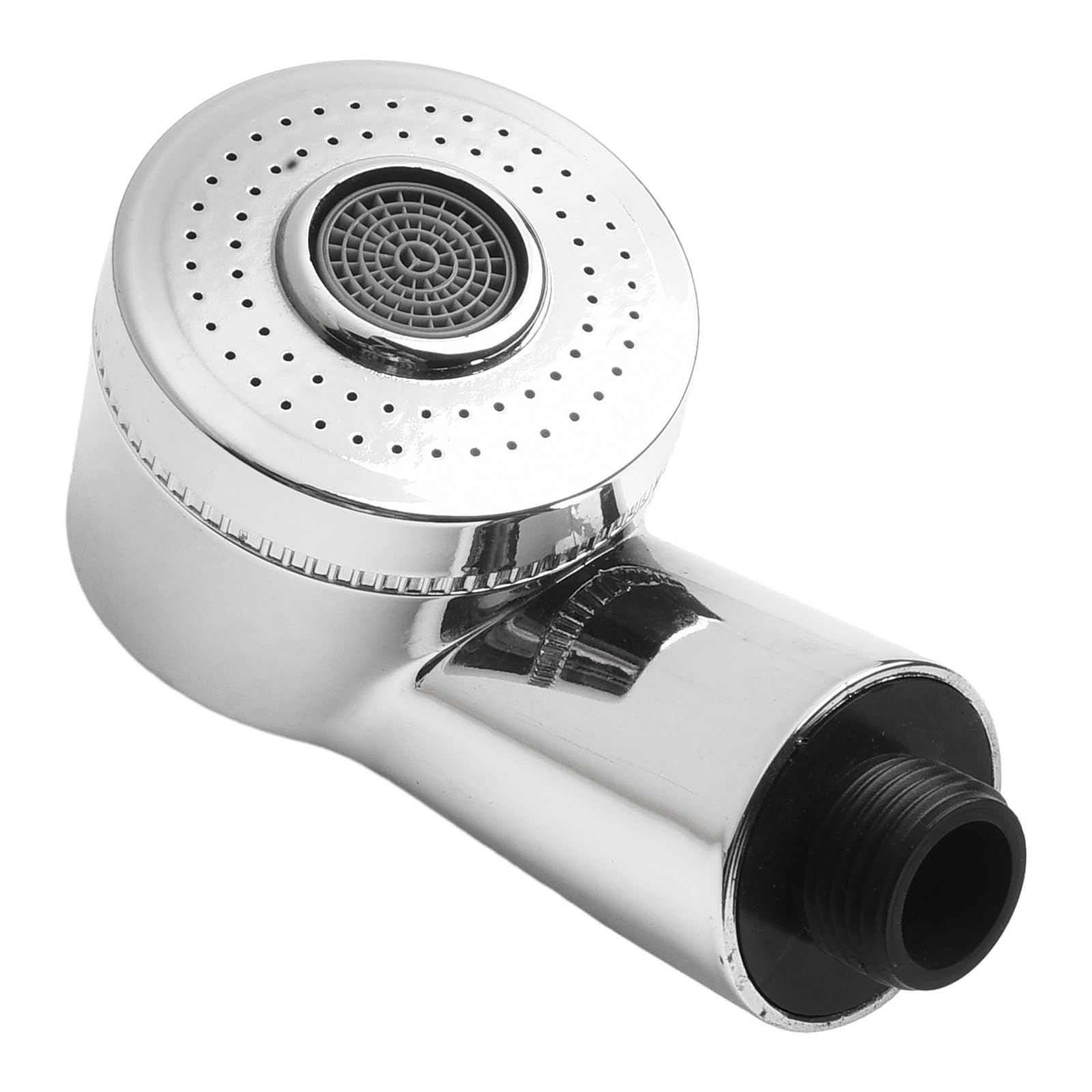 Lecreatekit Soffione doccia a 2 funzioni con pulsanti di regolazione sinistro e destro per sedia da barbiere, interfaccia G1/2 adattatore spray in plastica
