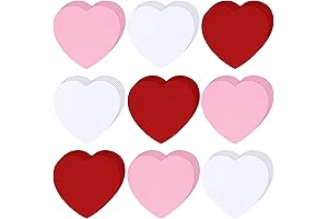 Geyee Heart Cutout Paper Bulletin Board Cutouts