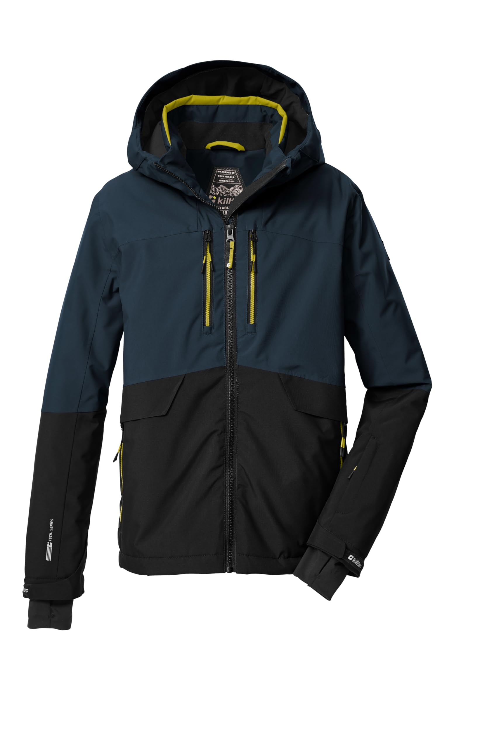Killtec Jungen Ksw 201 Bys Ski Jckt Skijacke/Funktionsjacke mit Kapuze und Schneefang