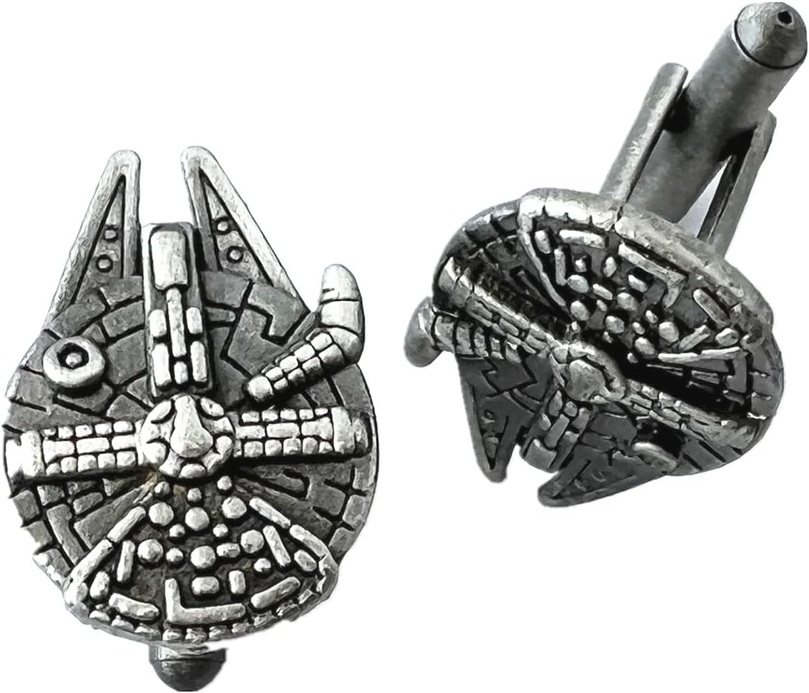 WVAIHJ Classic Sterling Silver Cufflinks for Men & Women - Timeless Elegant Formal Accessory