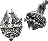 WVAIHJ Classic Sterling Silver Cufflinks for Men & Women - Timeless Elegant Formal Accessory