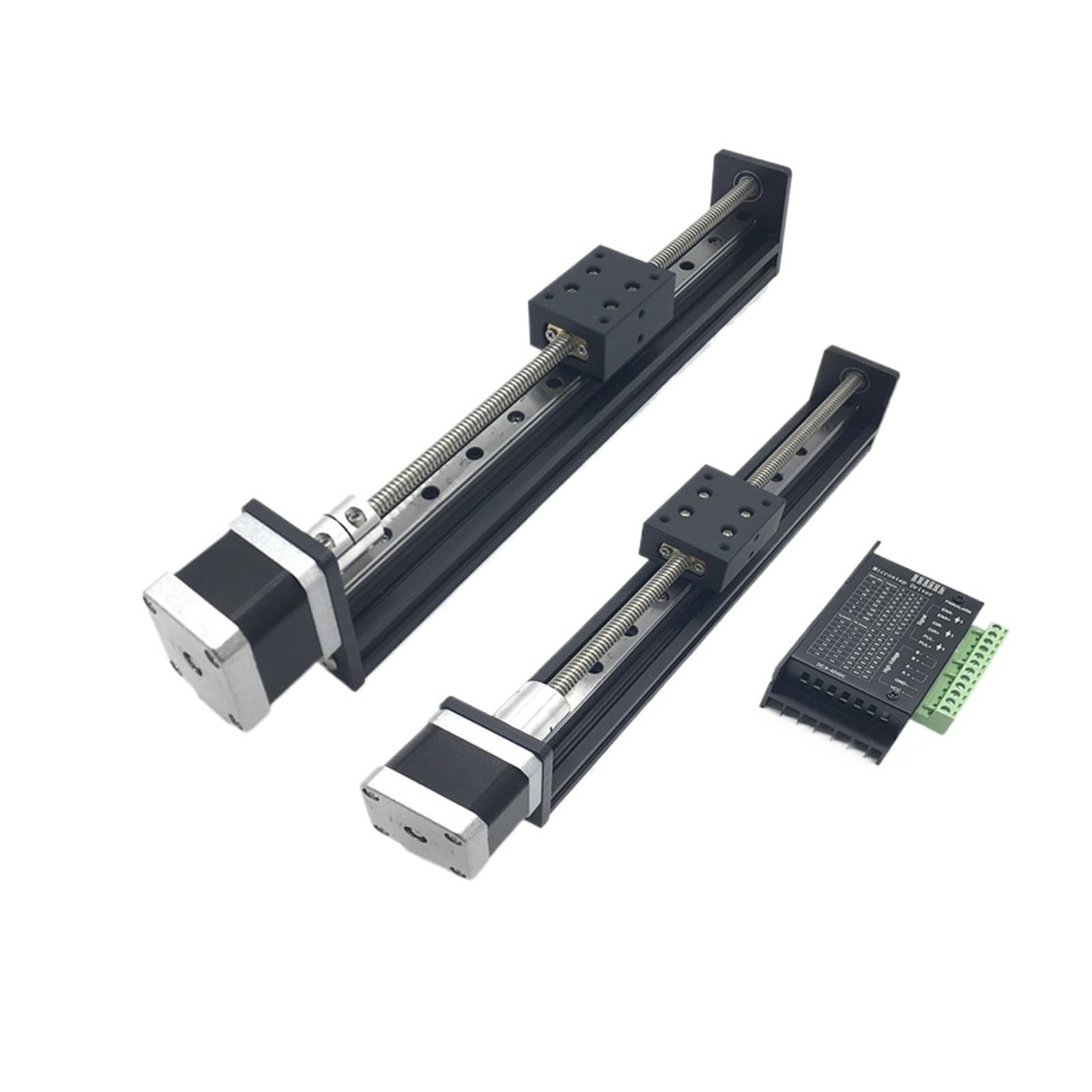 Mesa lineal de precisión tipo T con motor paso a paso Nema17 y carrera útil de 50mm