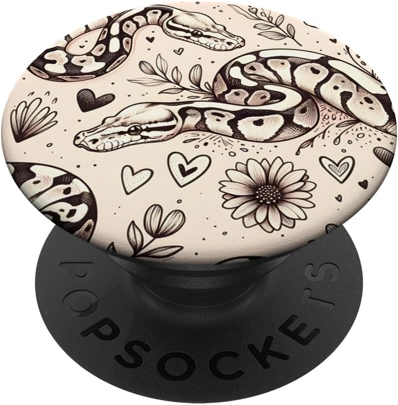 Snake Pattern Ball Python PopSockets Adhesive PopGrip