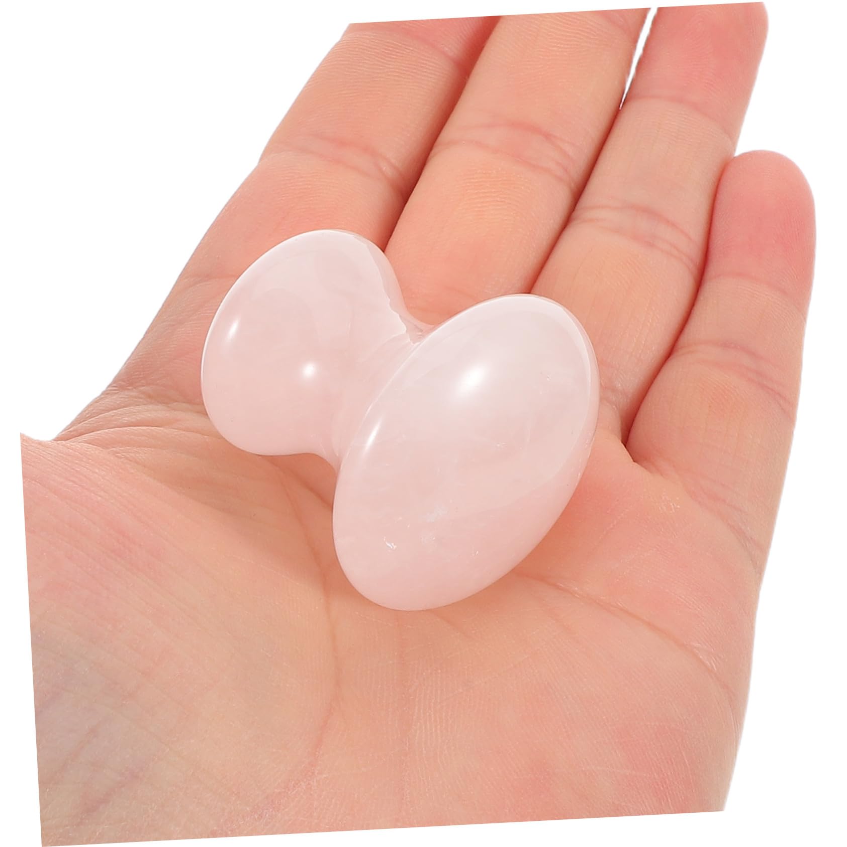 3 Piezas Herramientas Gua Sha de Jade para Masaje Facial con Diseño Piedra de Cristal para Aliviar Fatiga y Estimular Puntos de Acupresión Piel Sensible