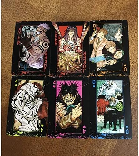 Amazon 呪術廻戦 ジャンプショップ限定トランプ 両面宿儺 真人 張相 漏瑚 花御 アイドル 芸能人グッズ 通販