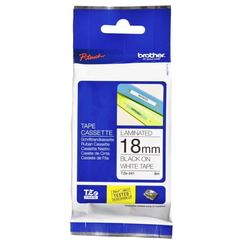 Brother Tz-241 Tz Label-Making Tape