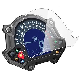 Set of 2 Meter Protective Film for Kawasaki Z250 | Z400 2019-2024 / Z900 2017-2019 Motorcycle Instrument Film Speedometer Protective Film Accessories Parts Screen Film HD