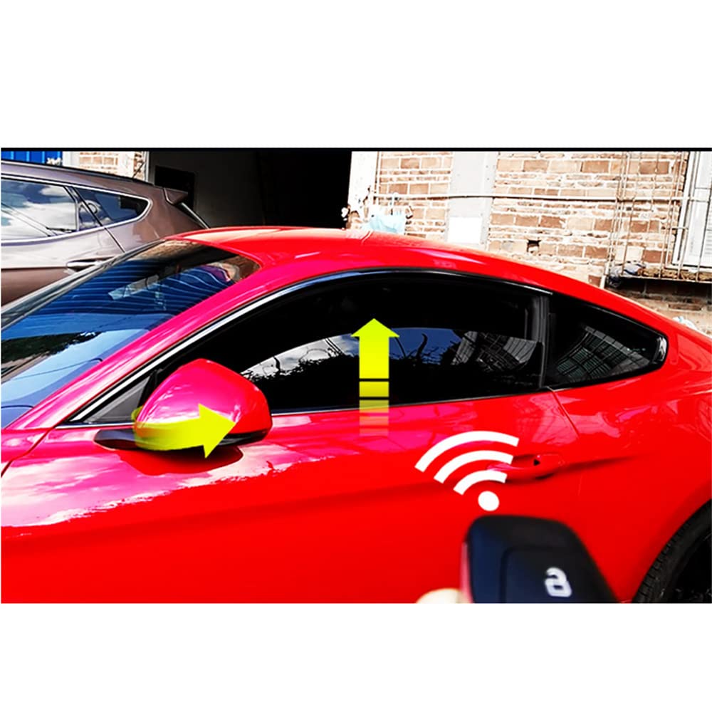 Intelligentes Auto-Fenster, automatisches Schließen und Seitenspiegel-Ordner, entfaltetes Kit, Modulsystem, Gerät passt für Mustang GT 2015–2019