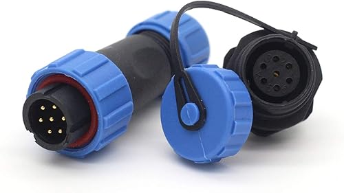 Miniatura 94 de SP13 2pin/3pin/4pin/5pin/6pin/7pin/9pin conector de cable de aviación, enchufe impermeable IP67, conector de equipo de luz LED