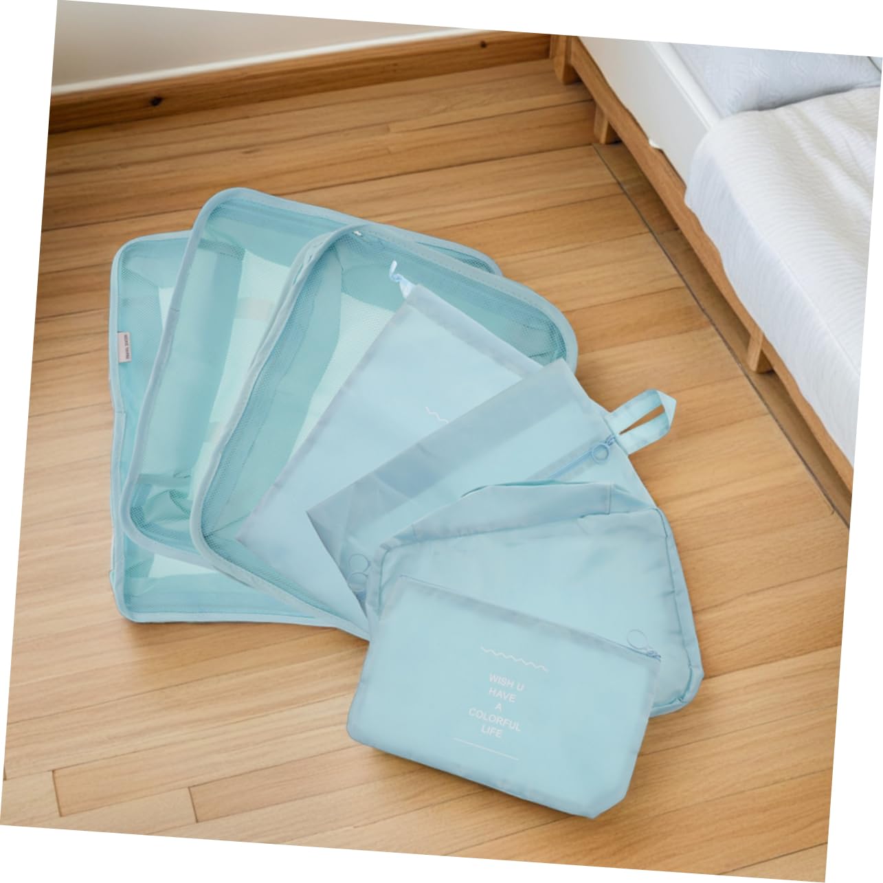 Set di Cubi da Viaggio Compressione per Valigia 14 Pezzi | Tessuto Oxford, Design Multicomparto, per Viaggi di Lavoro e Lunghi Spostamenti