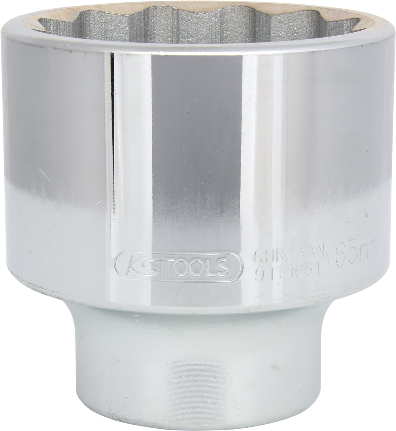 KS Tools 911.1061 1" Douille 12 pans, Courte, 65 mm