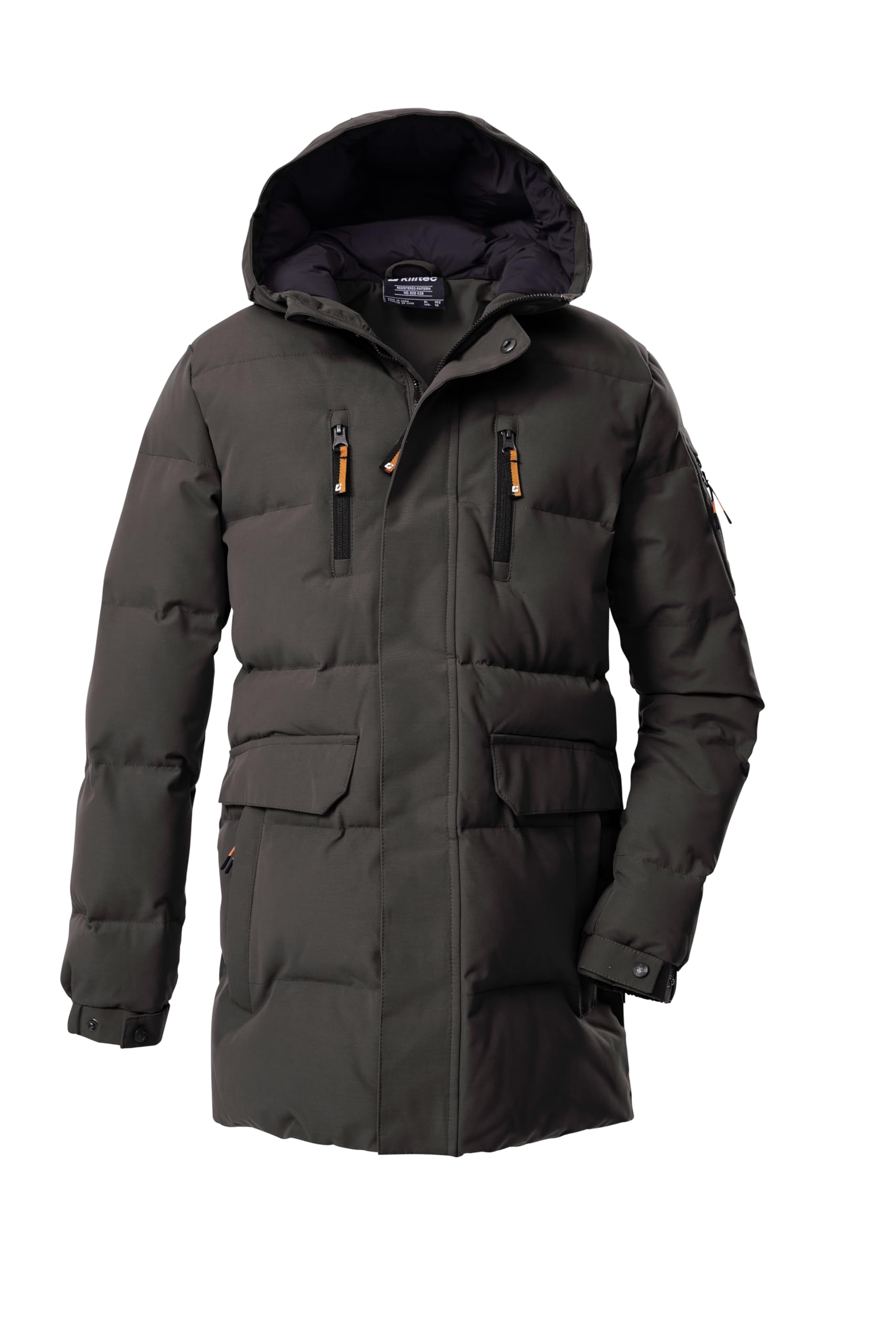 Killtec Jungen Kow 238 Bys Qltd Prk Outdoorparka/Steppparka/Funktionsparka in Daunenoptik mit Kapuze