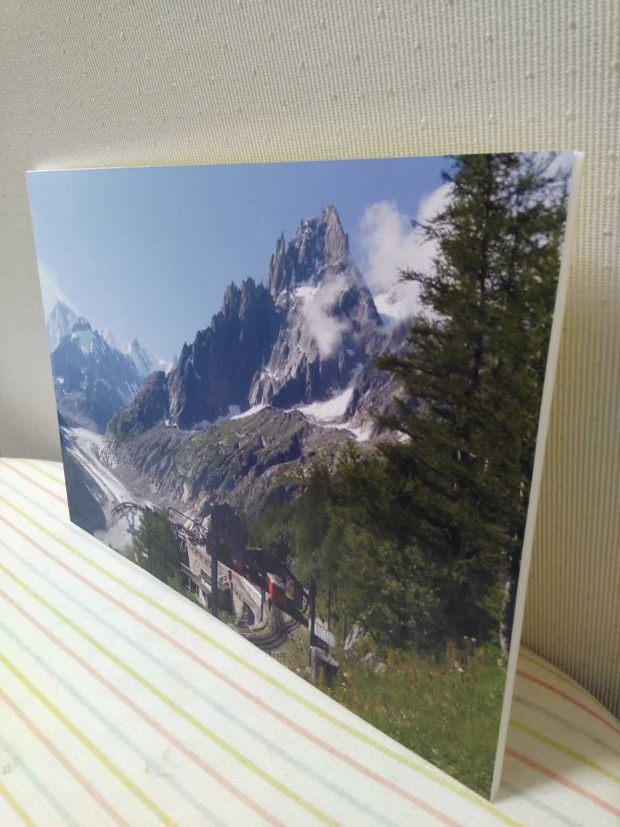 モンブラン山の写真パネル Amazon.co.jp: L22 シャモニーモンブラン