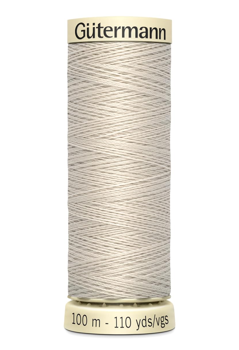 Gutermann Sew All Thread 100M Reel 299 Silver Ash