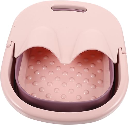 minkissy Cubo de masaje de pies Bañera de pies Bañera de remojo para el hogar Cuenca de remojo de pies Cuenca de lavado de pies