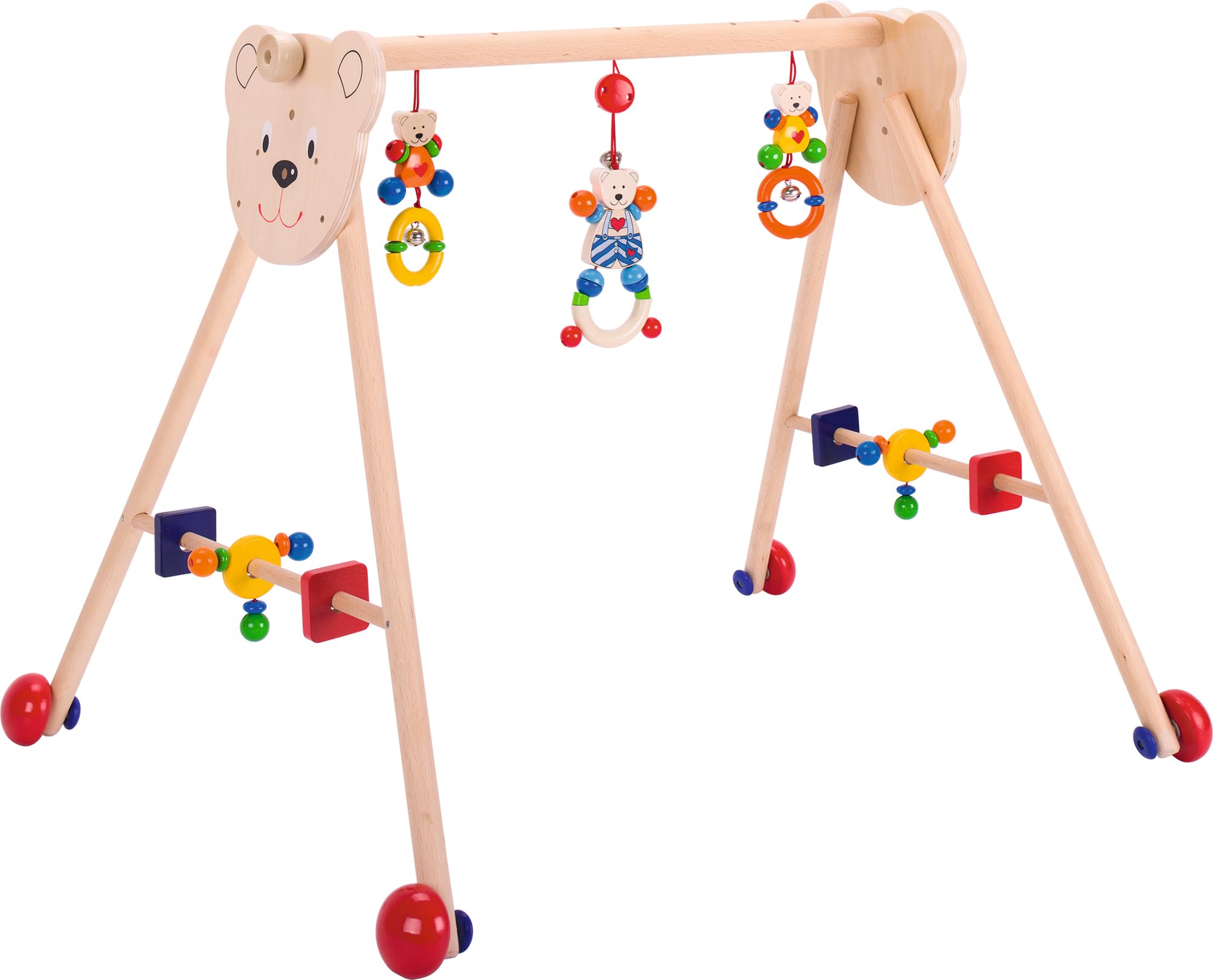 Gimnasio para aprender a jugar y andar de ositos con corazón