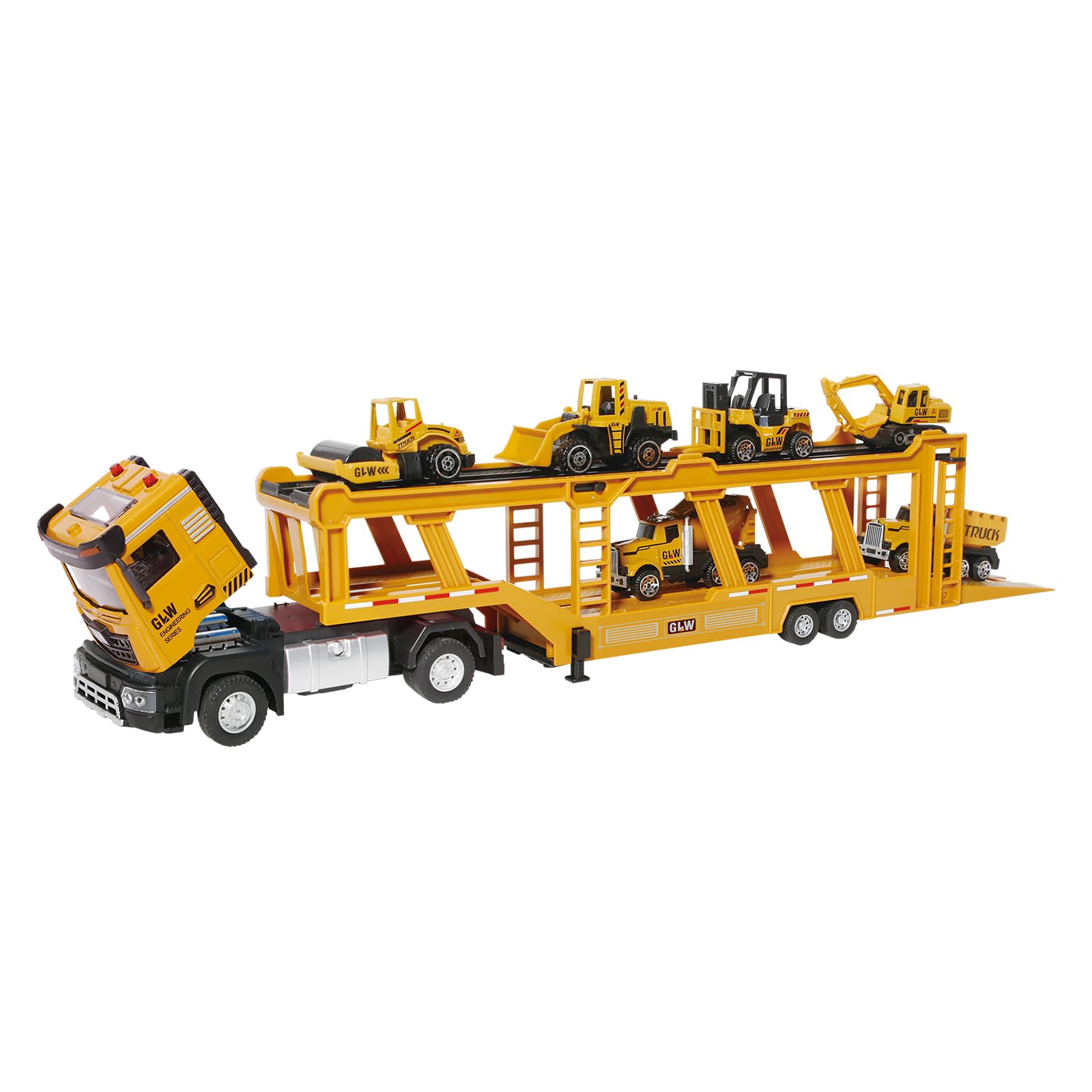 Amazon.com: Construction Carrier Trucks Toy Set – Highly Simulated