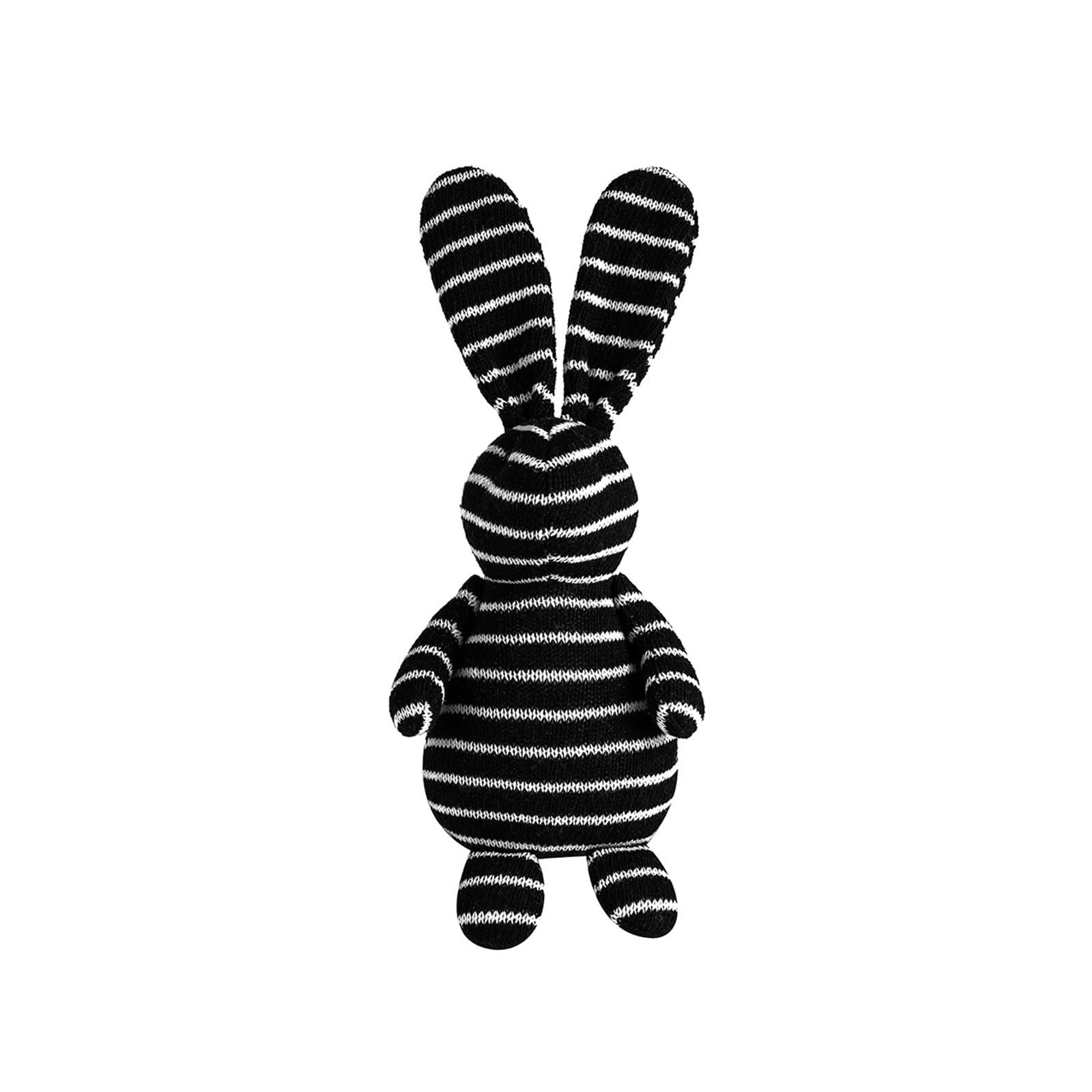 carotoe Bunnies Ornament Charm Plush Doll Easter Bunnies Ornament, Simulation Figurine Desktop Gift Giving Beautiful Appearance