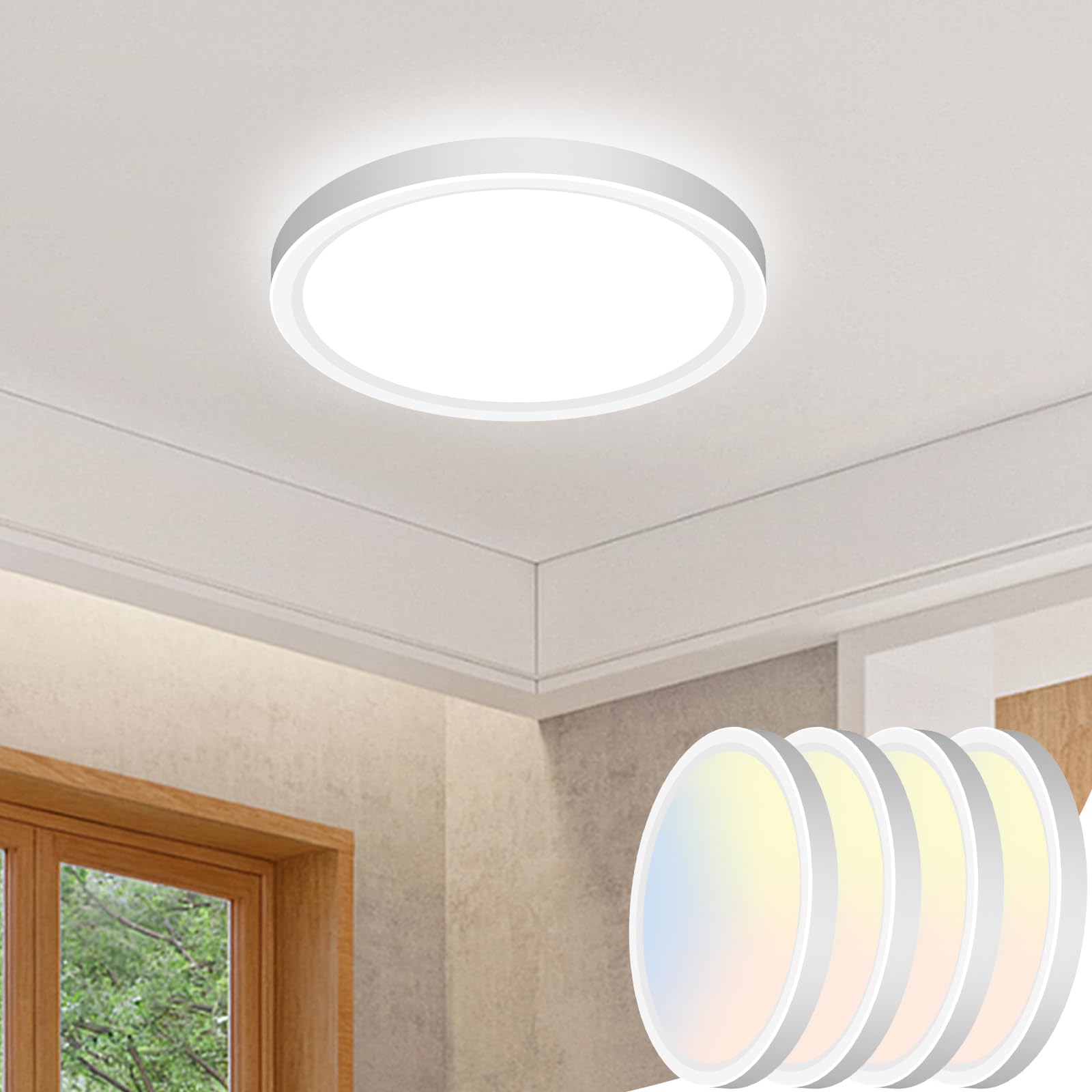 slochi 18W 1800LM LED Deckenlampe
