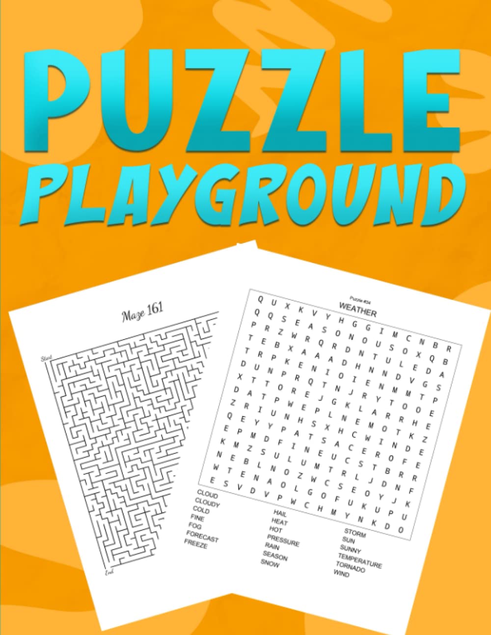 Puzzle Playground: Mazes, Wordsearches and Sudoku. The Perfect Gifts for Teenage Boys or Girls