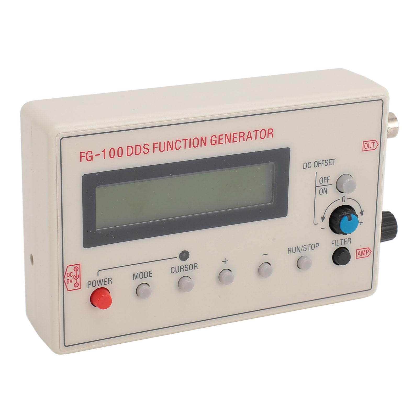Generador de Señal con Función DDS, Sinusoidal de 1 Hz a 500 KHz