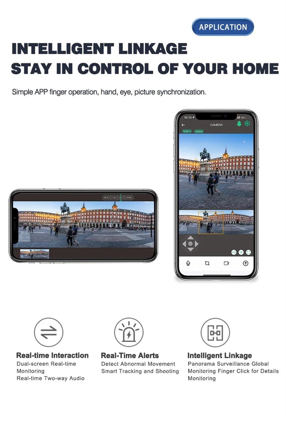 Caméra de sécurité, Caméra Solaire sans Fil 4K 4G, 8MP, Double Objectif, Zoom avec Panneau, Suivi humanoïde, caméra de sécurité PTZ, Prise en Charge Carte SD 128 go(WiFi Add 32GB Card)