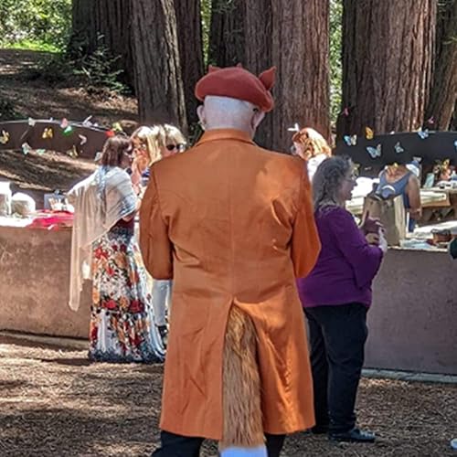 Miniatura 4 de YXCFEWD Disfraz de zorro para niñas orejas de zorro cola de gato orejas de lobo cola peluda esponjosa