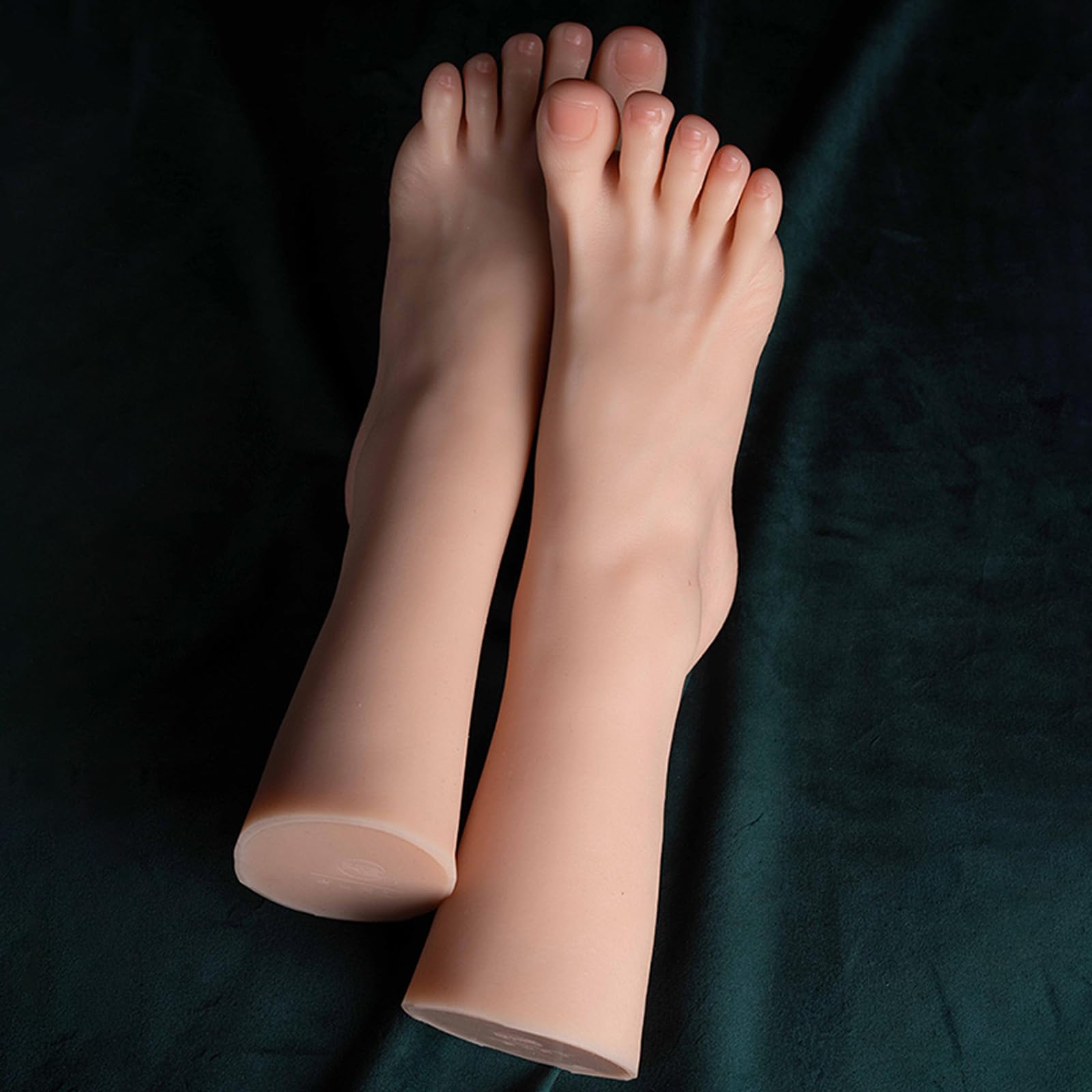 Piede da esposizione femminile in silicone per scarpe e oggetti di scena