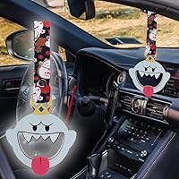 Vista 2 de Q1-TECH, anillo JDM Tsurikawa japonés para tren de metro, autobús, automóvil. Correa de mano linda con anime y dibujos animados. Anillo