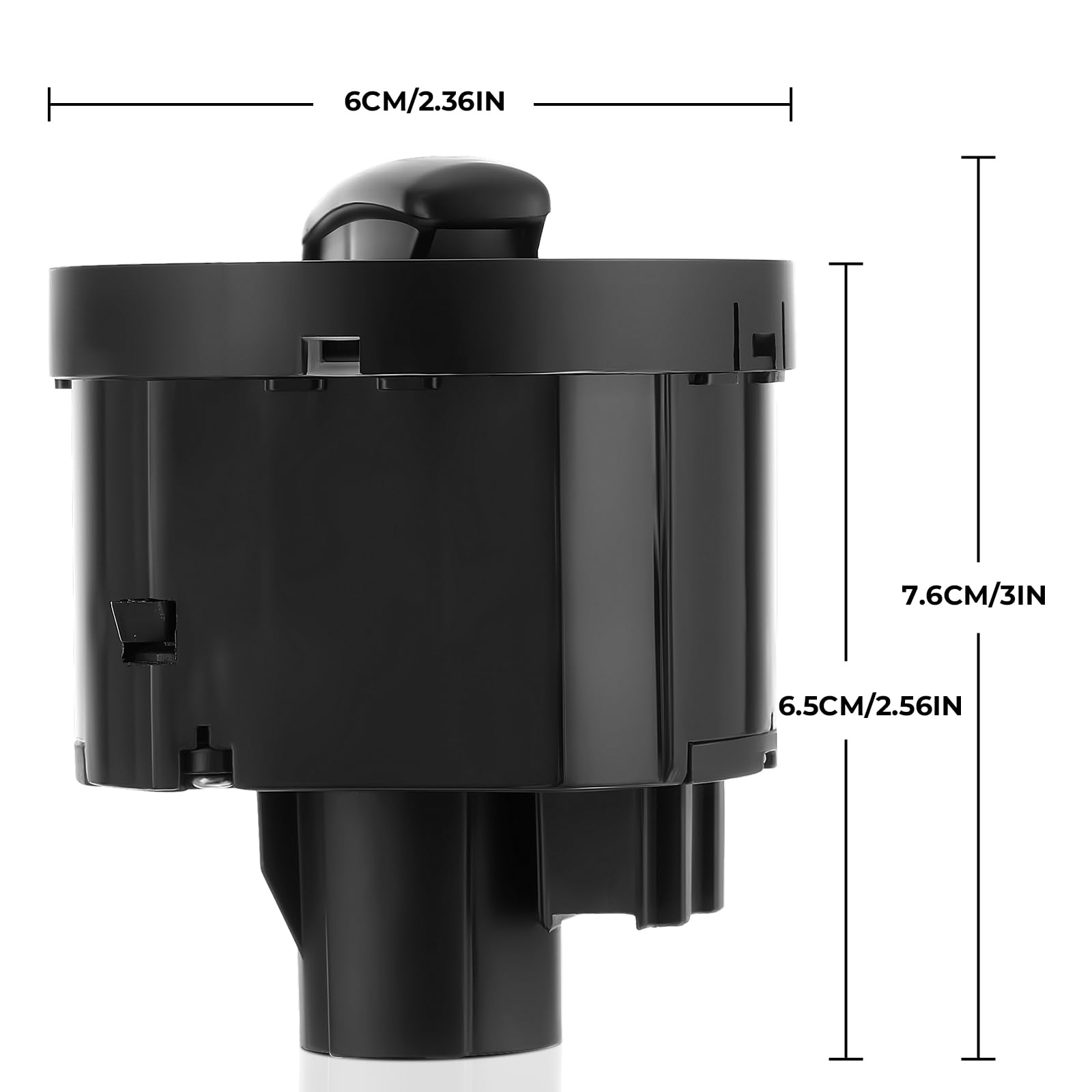 KIMISS Commutateur De Phares Et Antibrouillards Pour Audi A6 (1997-2005) - Noir, ABS - Référence V10730011, 4B1941531F