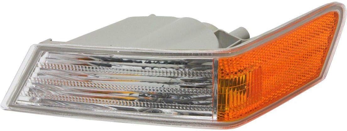 HEADLIGHTSDEPOT Parking Turn Signal Light Left Driver Compatible with Jeep Patriot 2007-2017