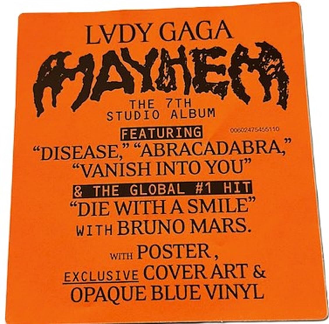 MAYHEM INDIE EXCLUSIVE OPAQUE （輸入盤） Analog