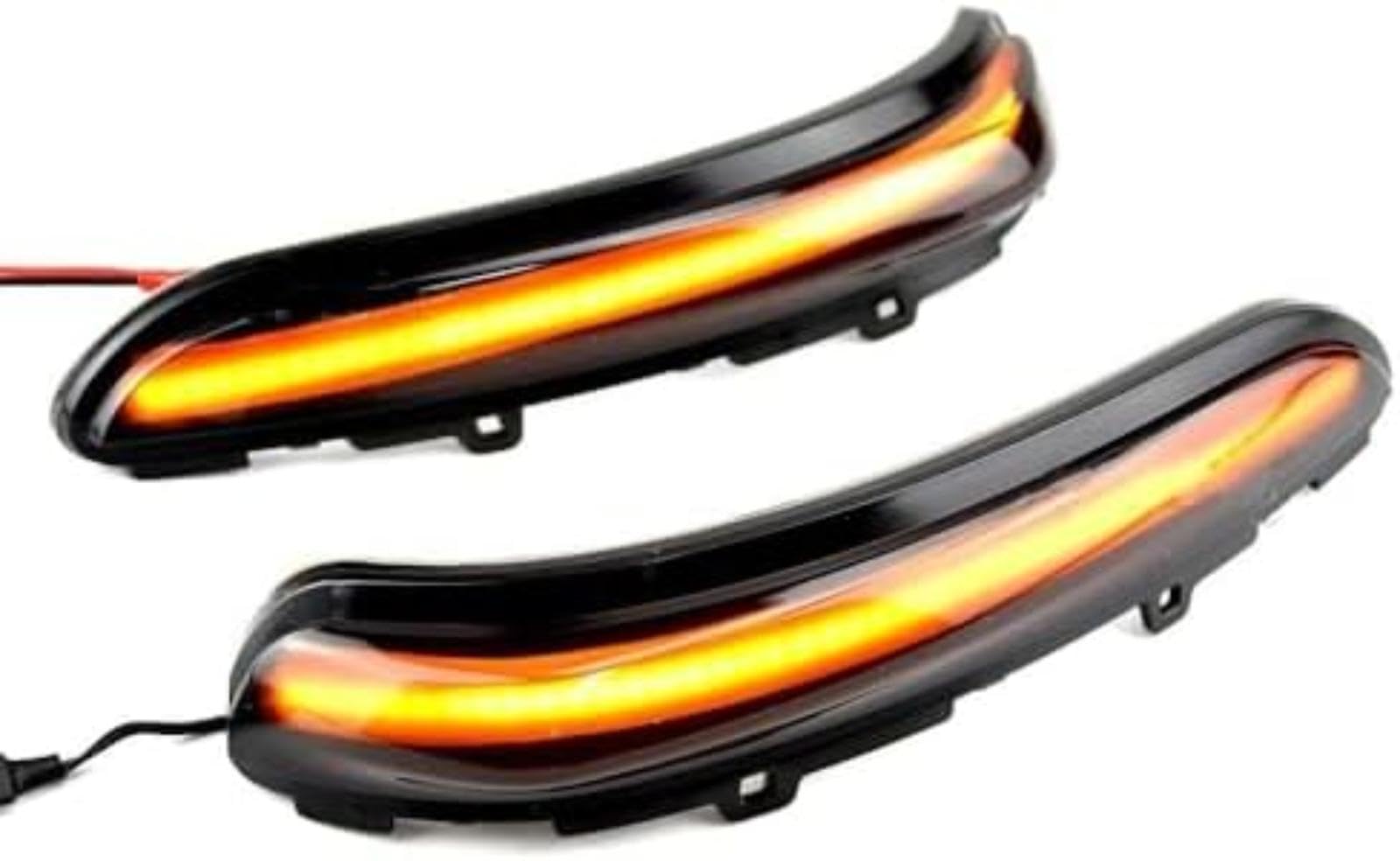 Dla Peugeot 208 2008 2012-2017-2020 Led dynamiczny kierunkowskaz boczne światła lustrzane wskaźnik migający Przedni kierunkowskaz samochodu